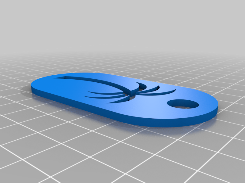Palm Tree Keychain