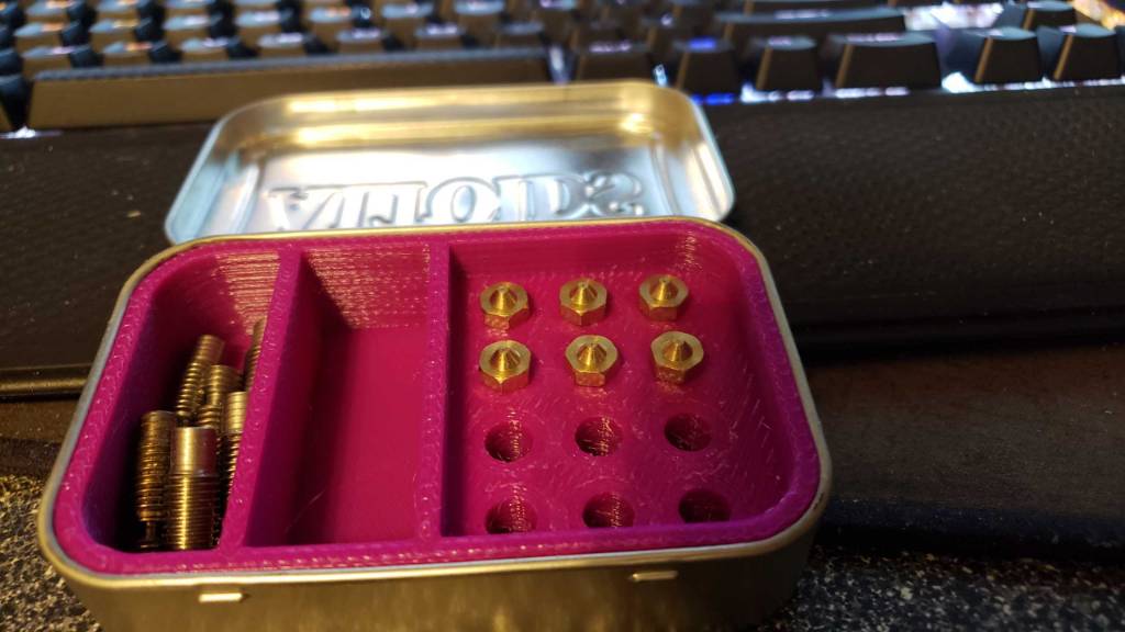 Altoids Nozzle & Parts Holder