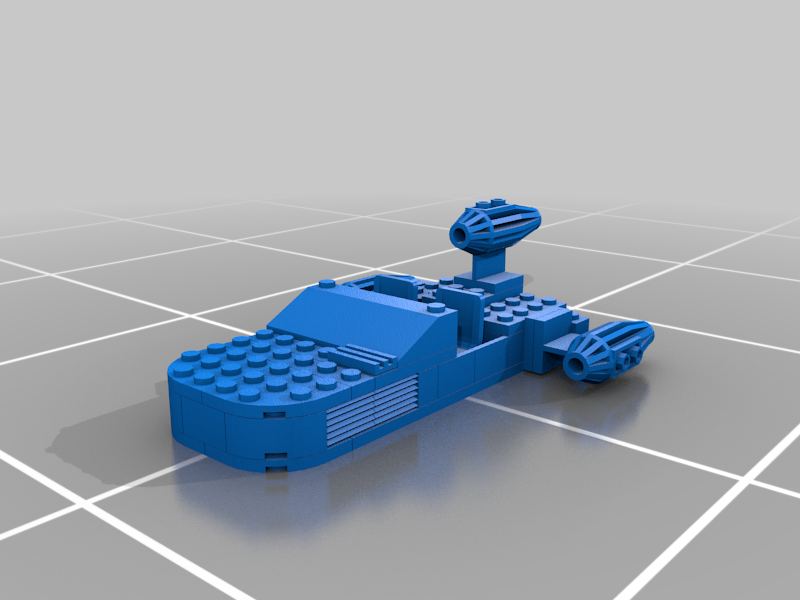 1999 Luke's Landspeeder L3go Compatible (#7110)