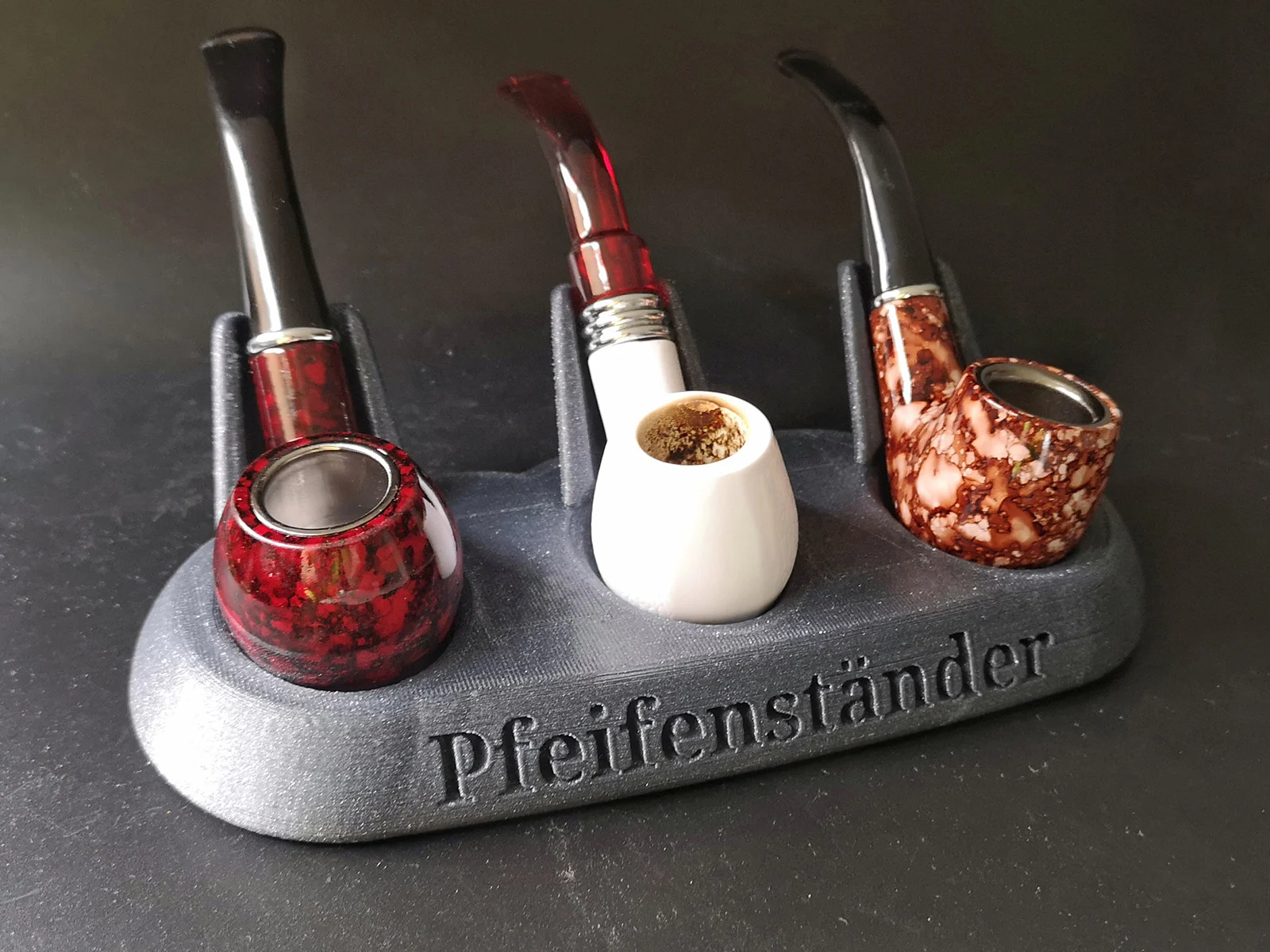 3x Smoking Pipe Stand