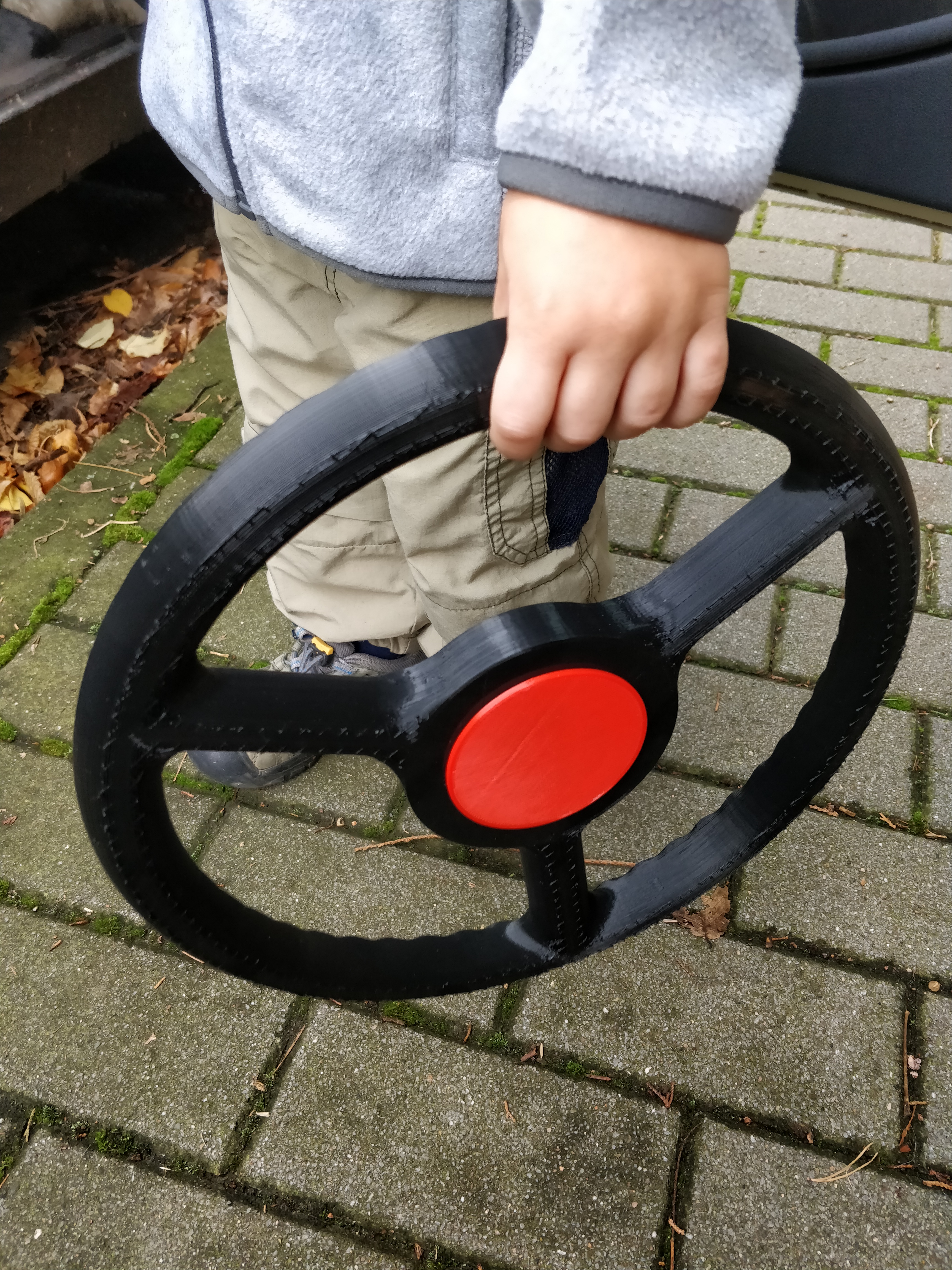 Toy steering wheel