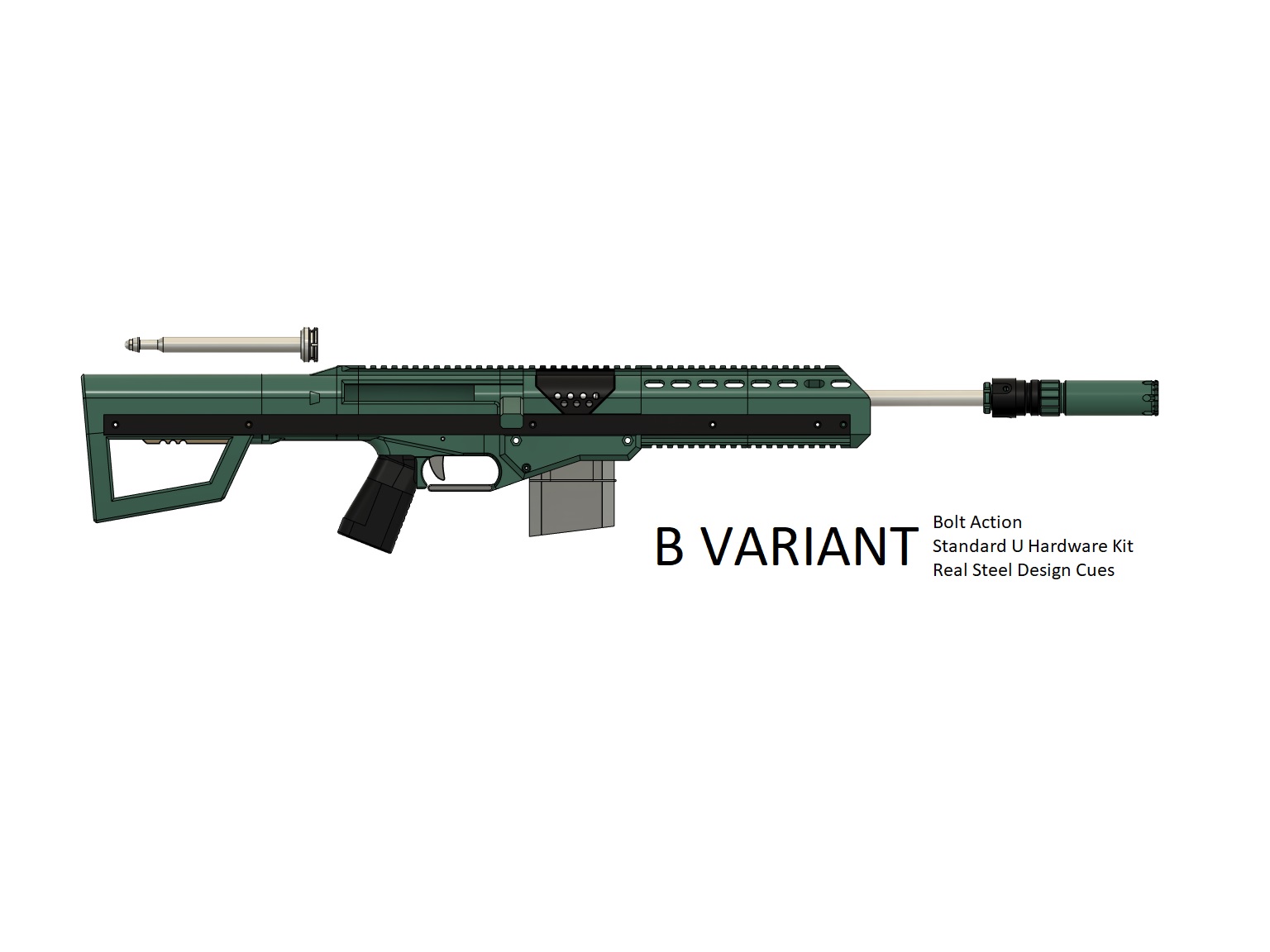 B Variant- Bolt Action Caliburn Package