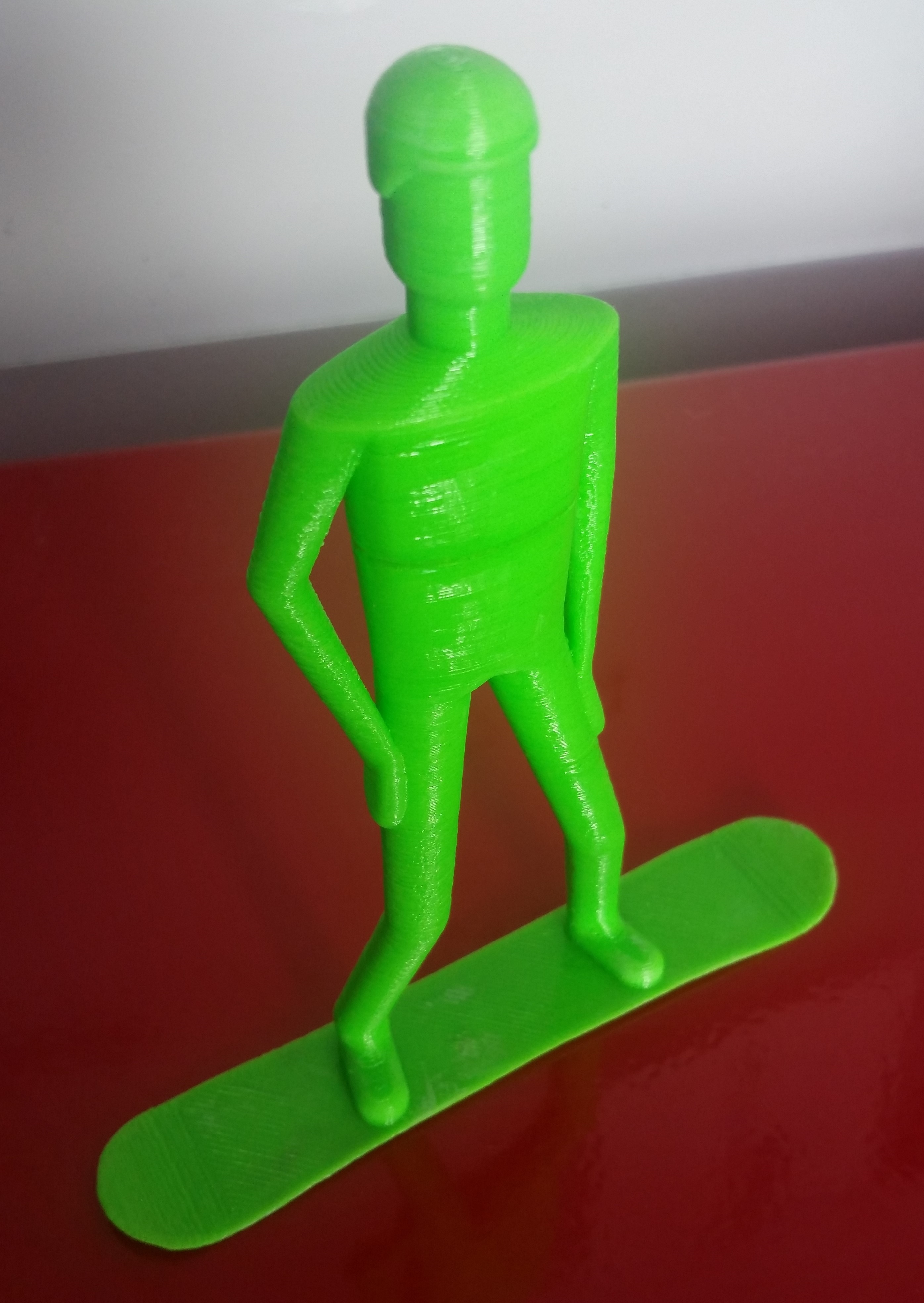 Snowboarder Burton Custom