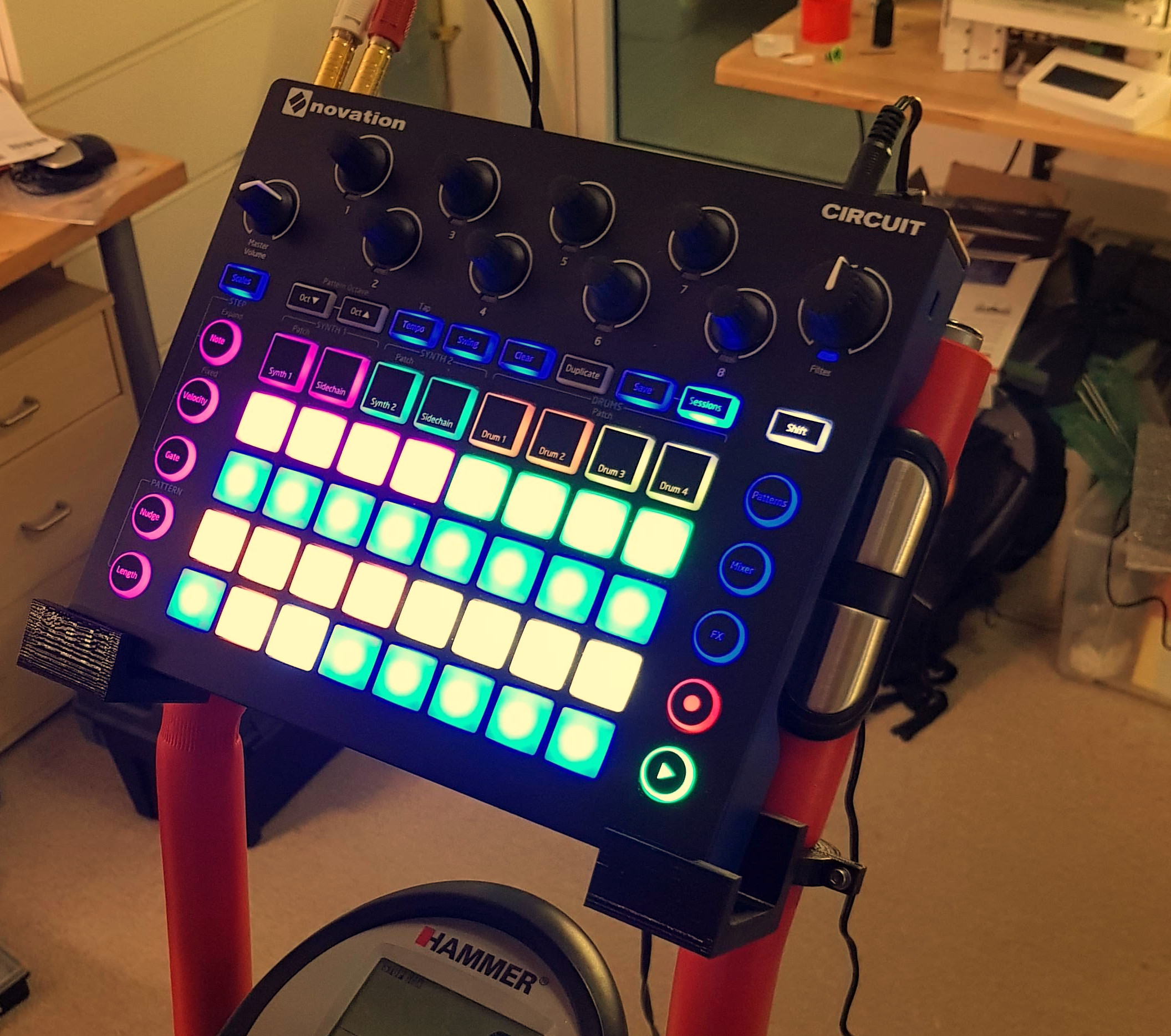 mount for home trainer circuit novation