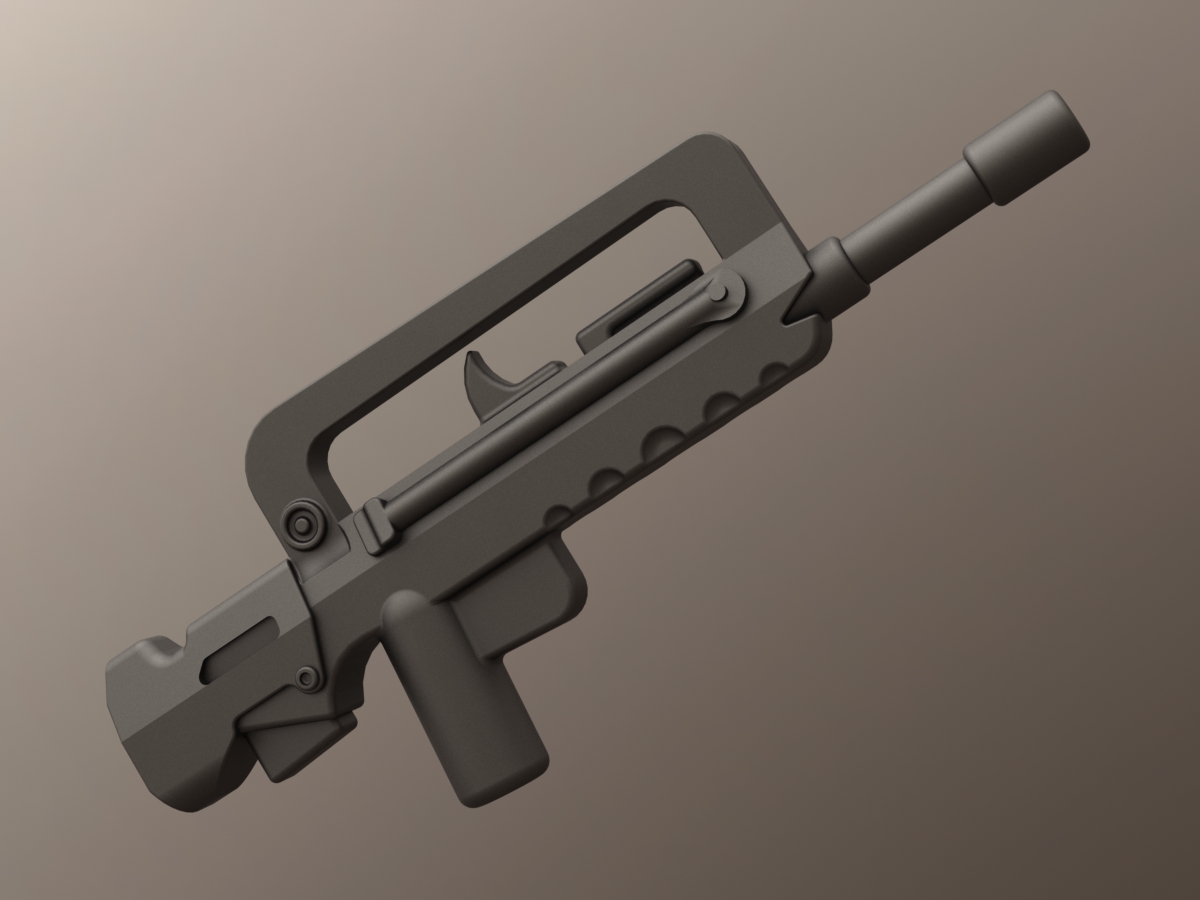 FAMAS F1 for Lego Minifigures