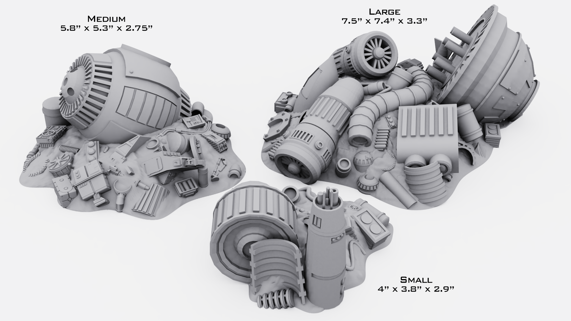 Star Wars Legion Scatter Junk Piles