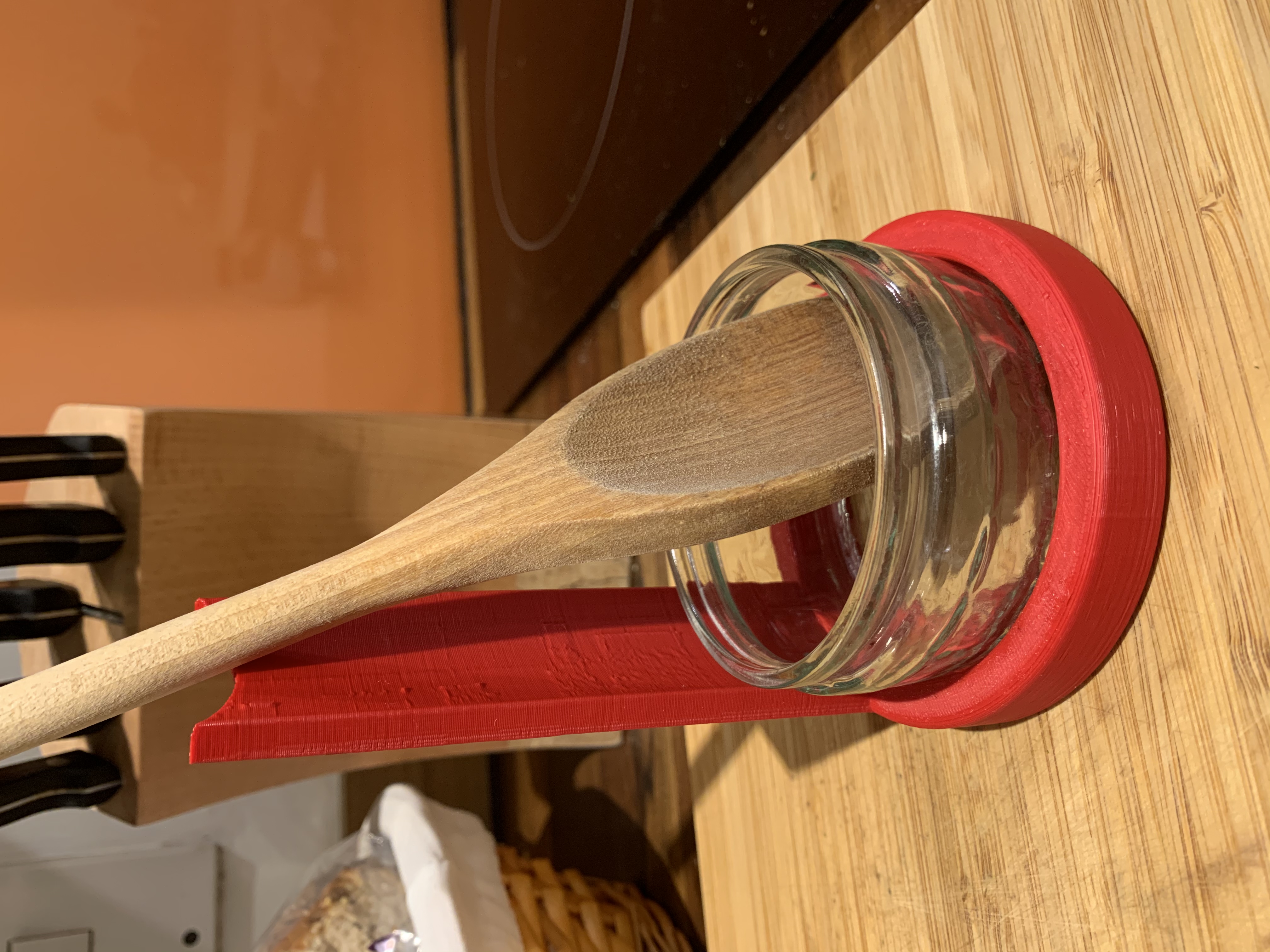 Wooden Spoon Rest