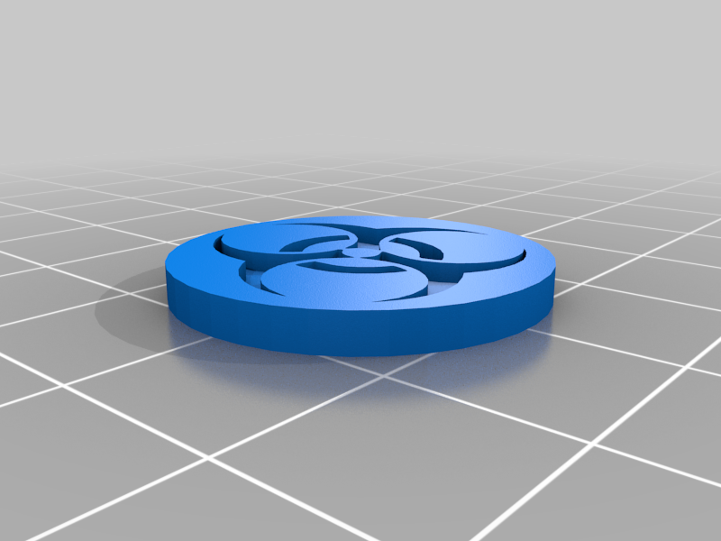 Bio Hazard Kart coin (eq 1€)
