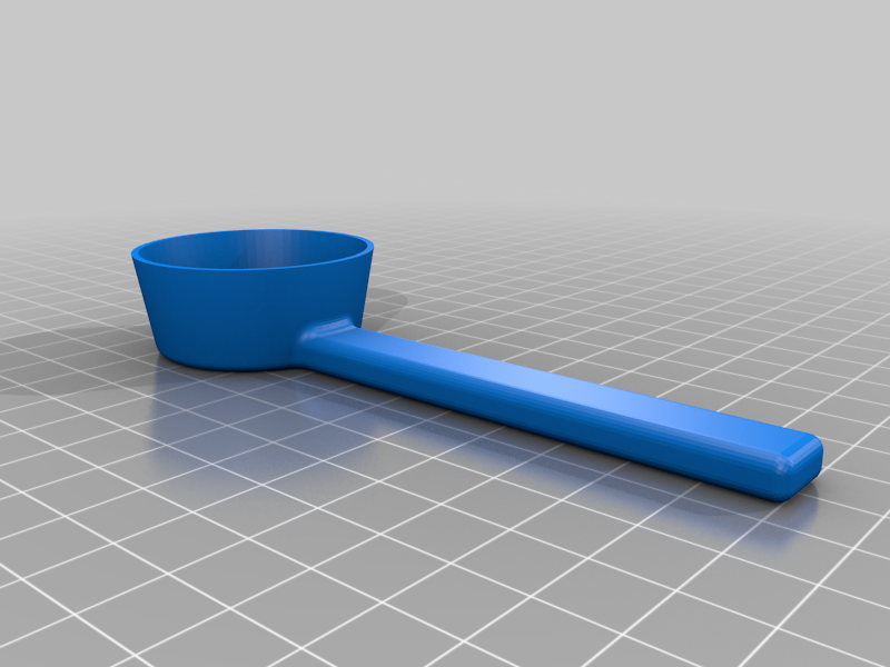 2T coffee scoop, no supports