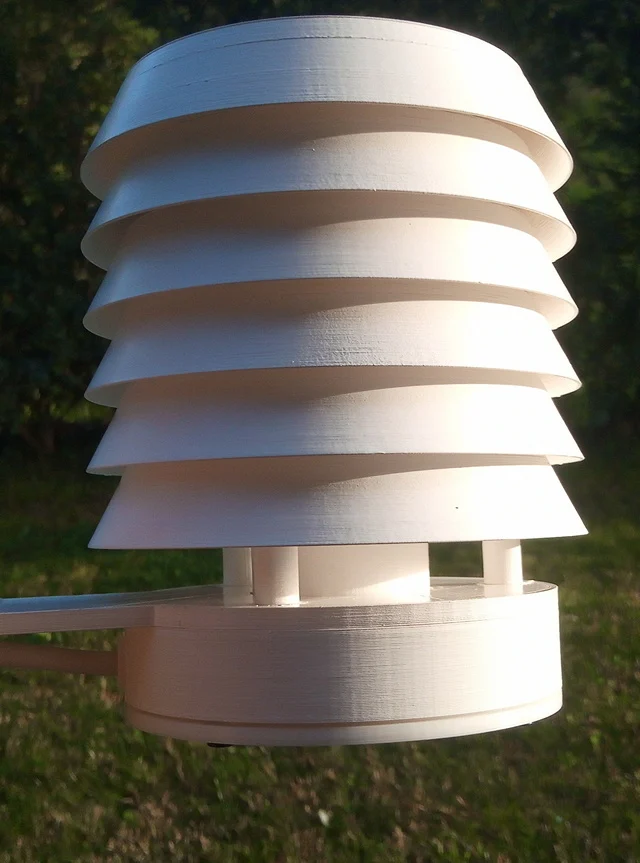 Radiation Shield for Meteo Stations