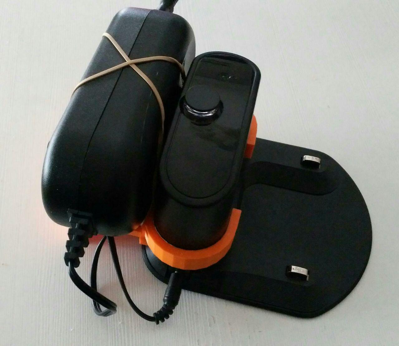 Roomba dock & power supply organizer - Roombaren basea eta elikadorea antolatuak edukitzeko trastea - Organizador para base y alimentador de Roomba