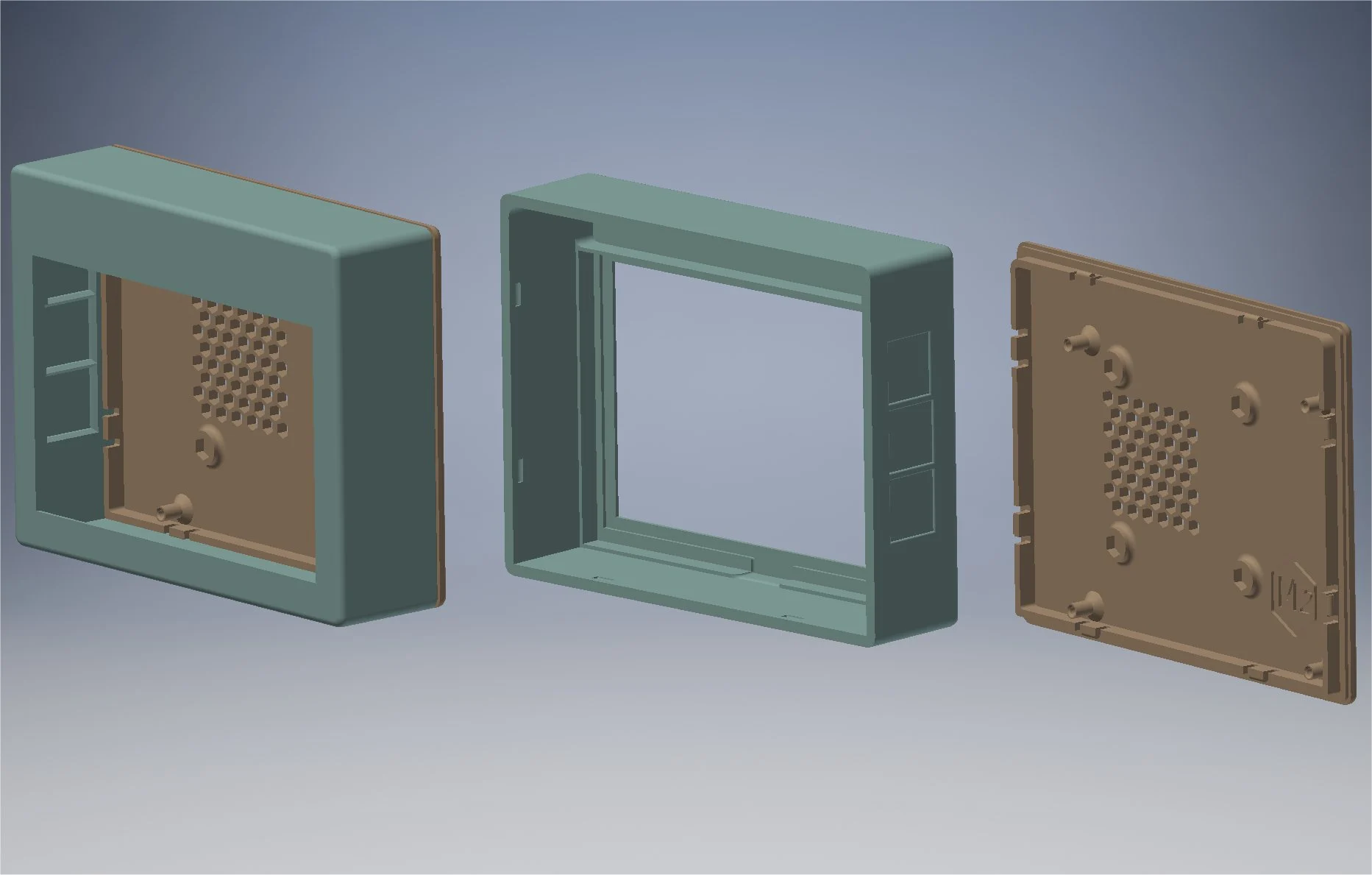 Case for Pi 5in HDMI touch screen