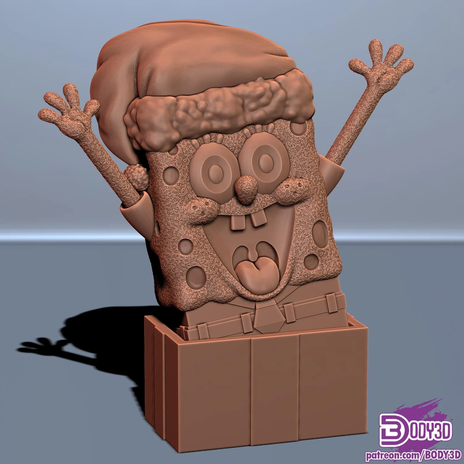 SpongeBob Christmas ( No Supports )