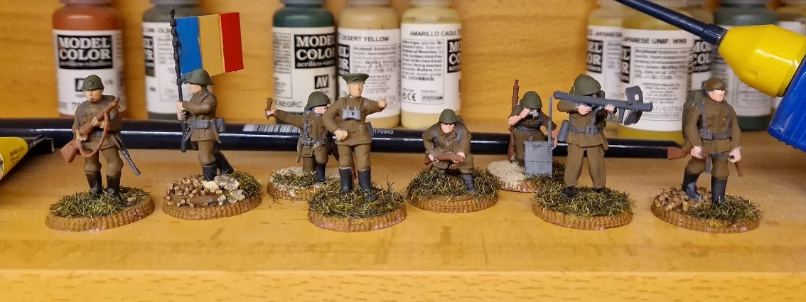 28mm Romanian Infantry WW2