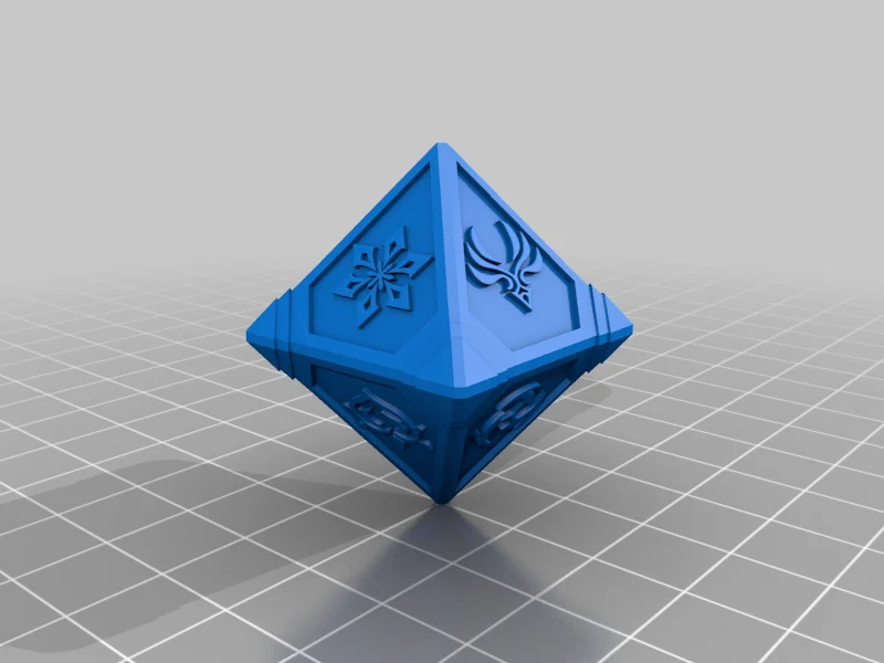 Genshin Impact TCG Dice