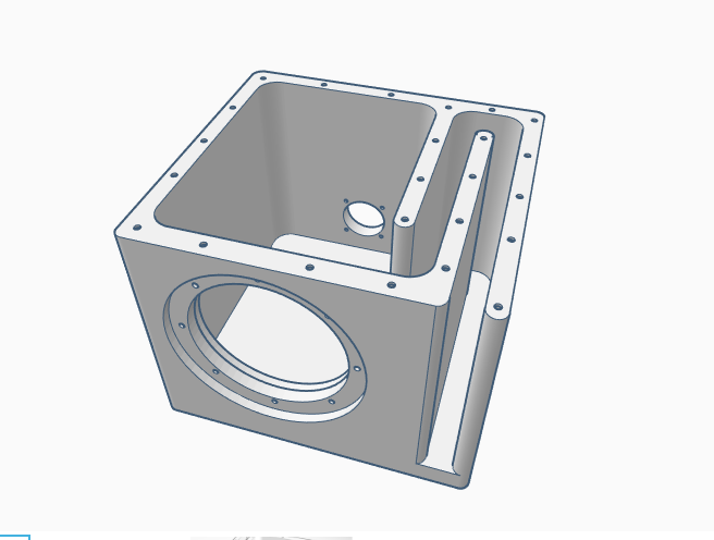 6.5 Inch Subwoofer Ported Enclosure