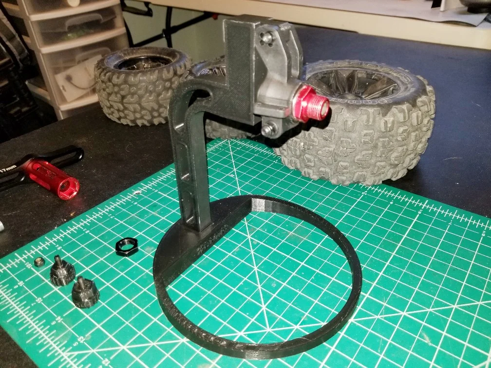RC Wheel Balancer (uses Arrma 6s rear hub assembly)