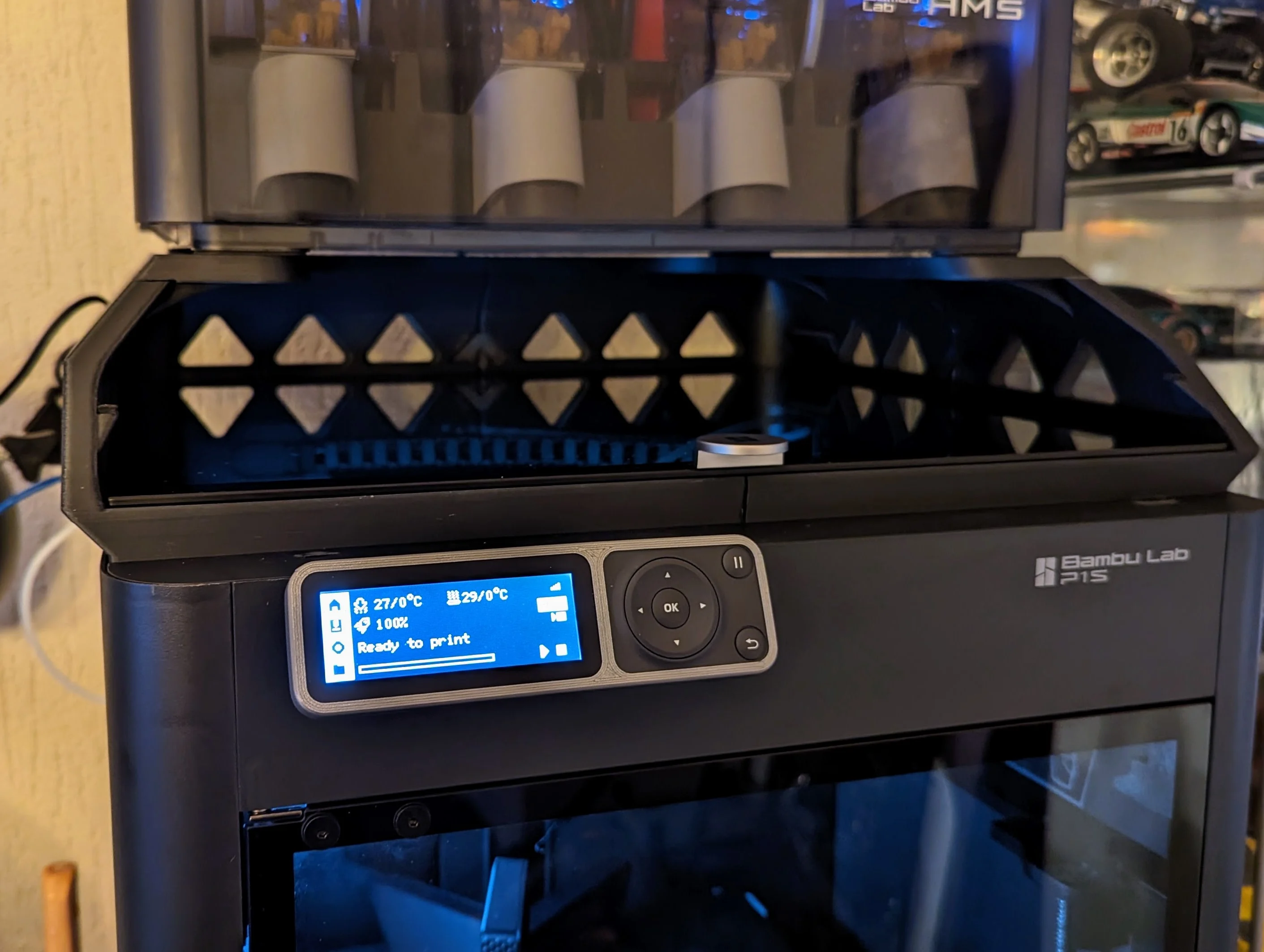 Robust AMS Riser - printable without support
