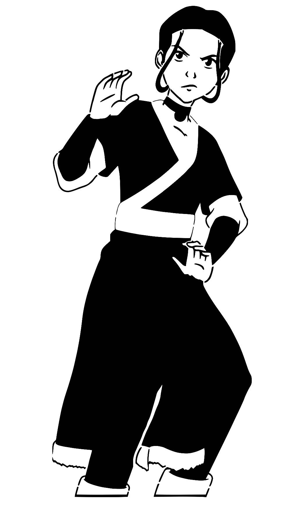 Katara stencil