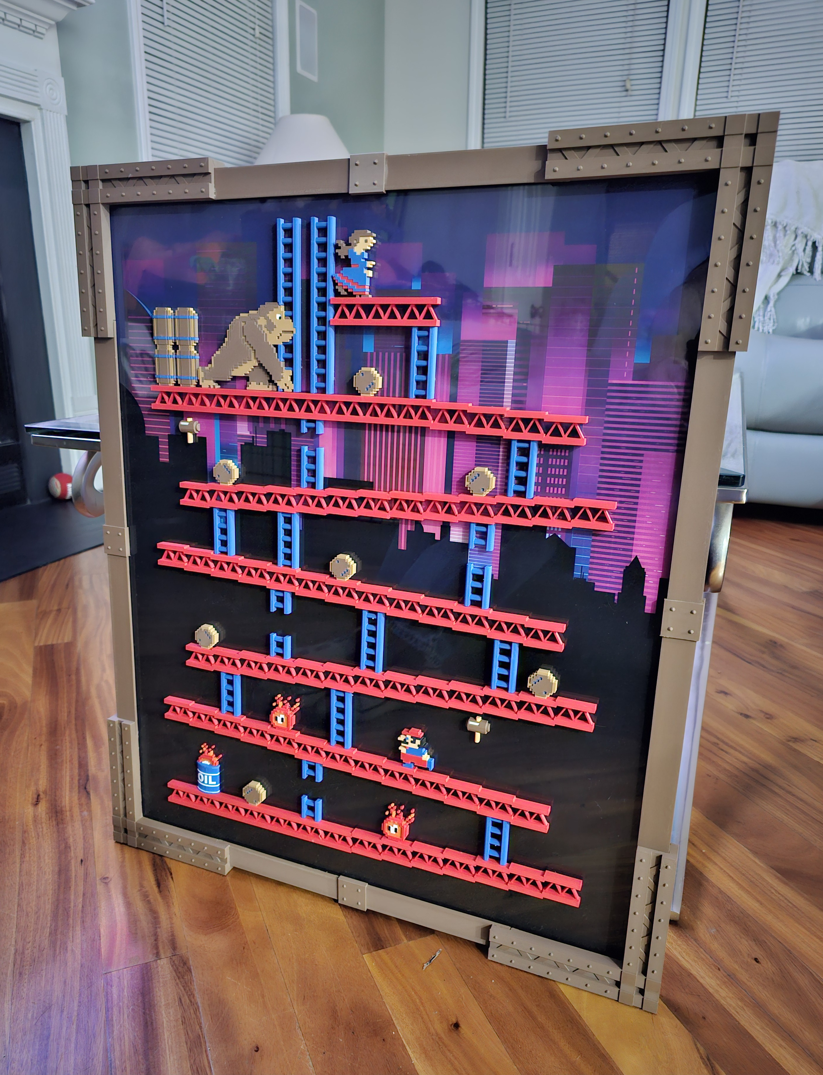 Donkey Kong Arcade 3D Playfield