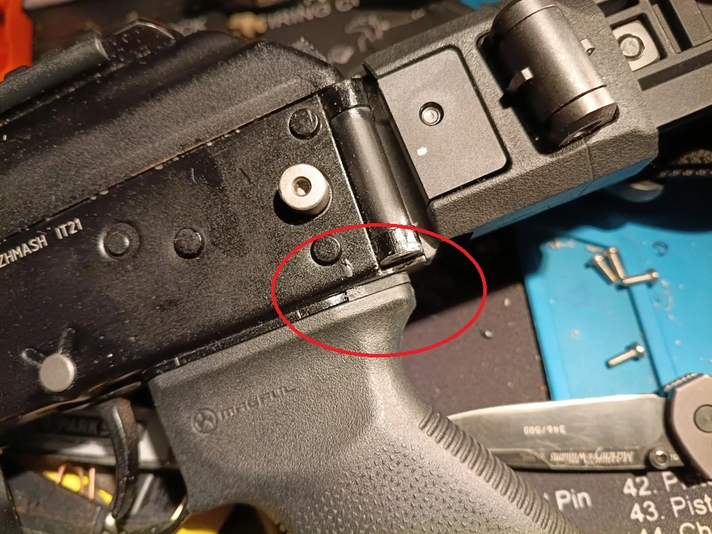 Saiga AK MOE Pistol Grip Spacer