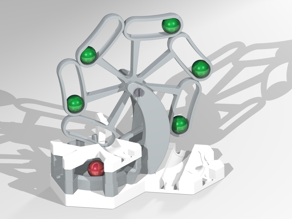 Perpetual for a marble run