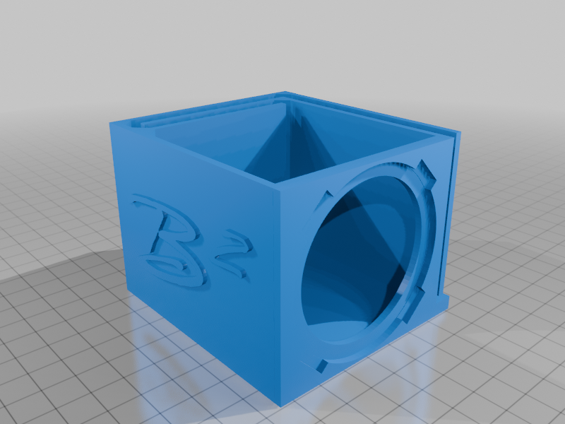 Mini Subwoofer Box For B2 Audio Rampage RC2 2 inch Subwoofer