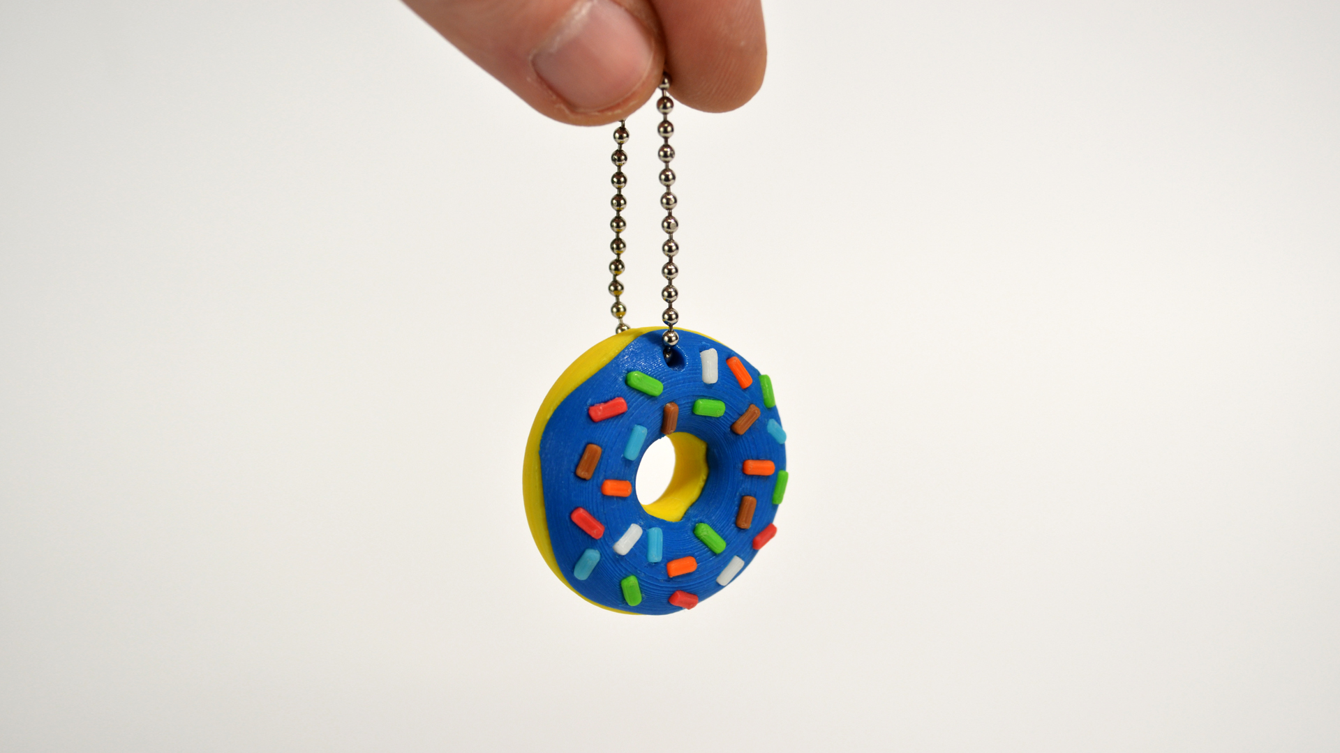 Donut Keychain