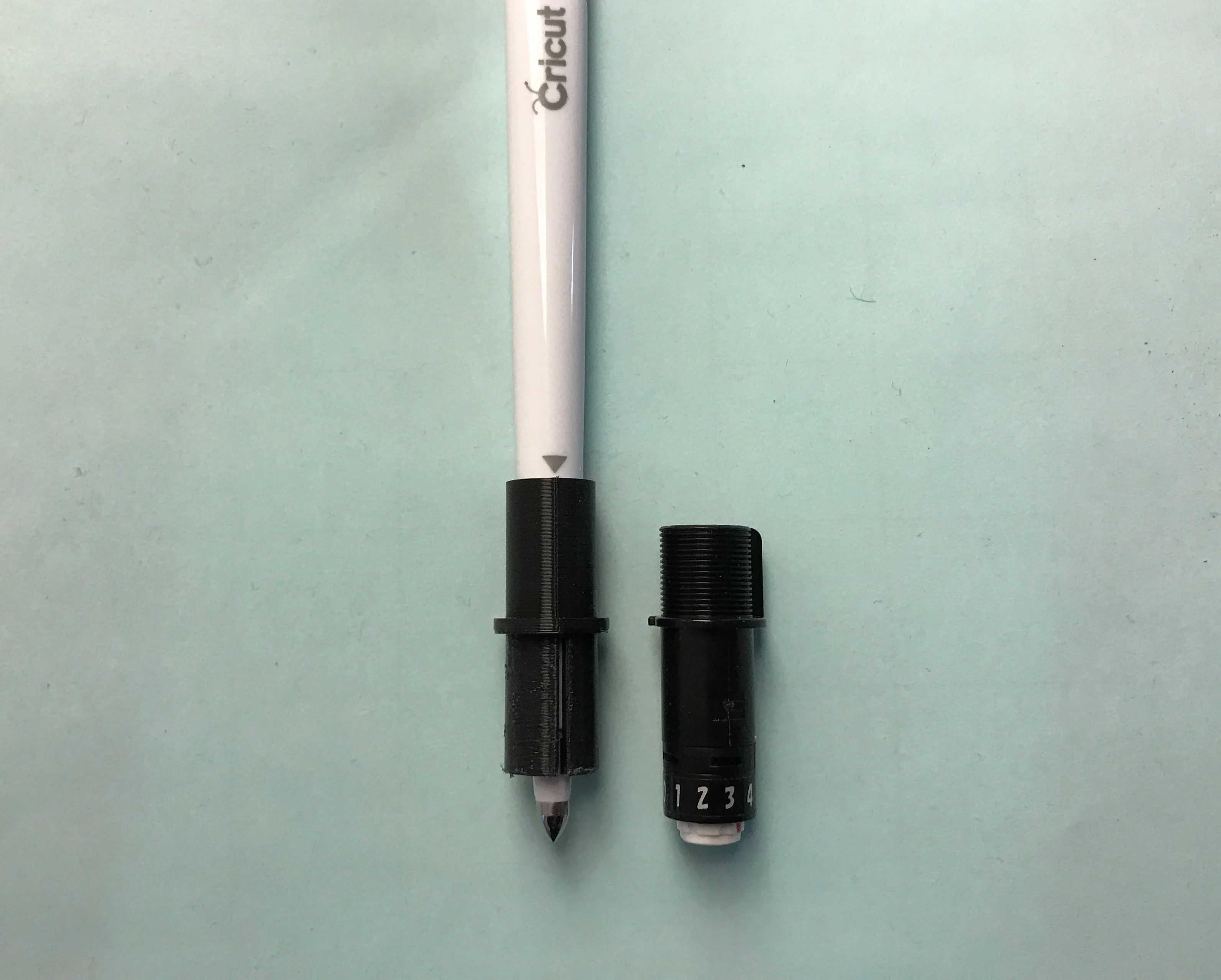 Cricut scoring stylus adapter for Silhouette Cameo
