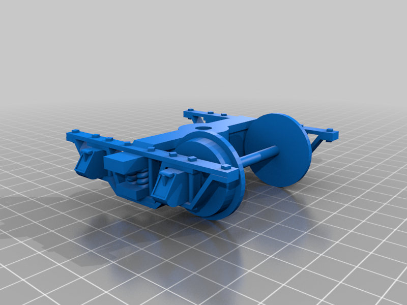 Short Archbar trucks, 45mm gauge