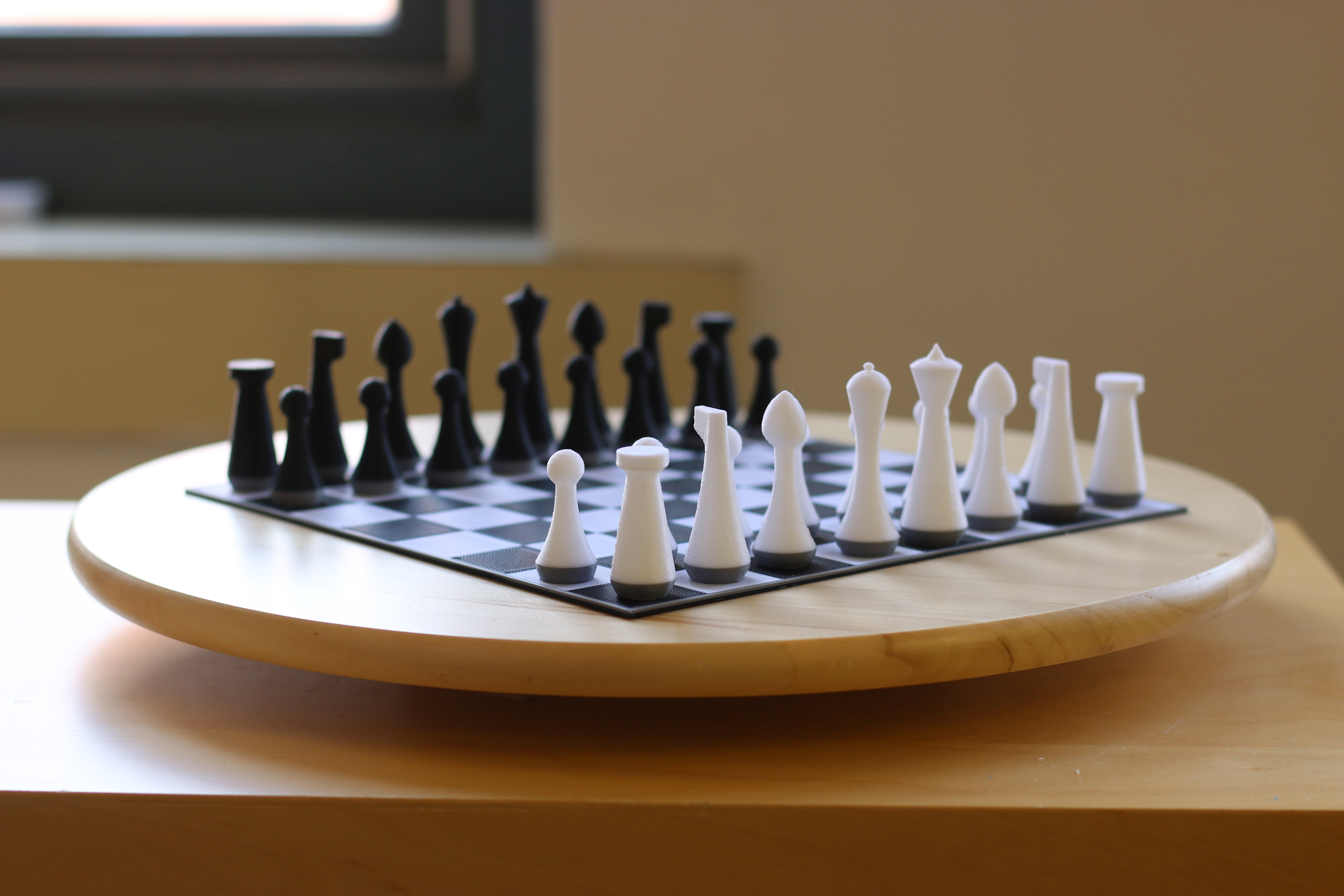 Multi-Color Modern Chess Set