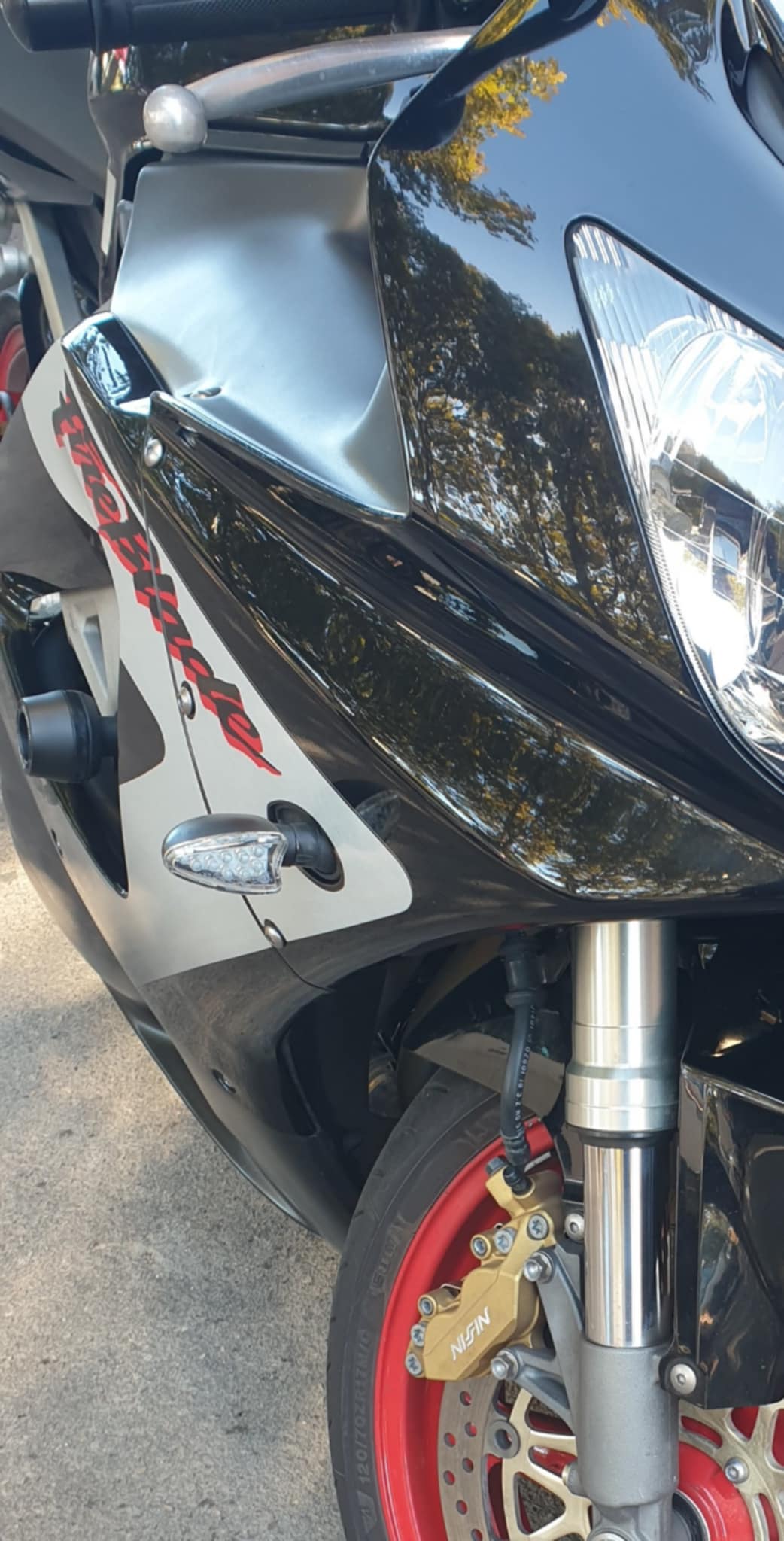 HONDA CBR 954 & CBR 929 turn signal  spacer