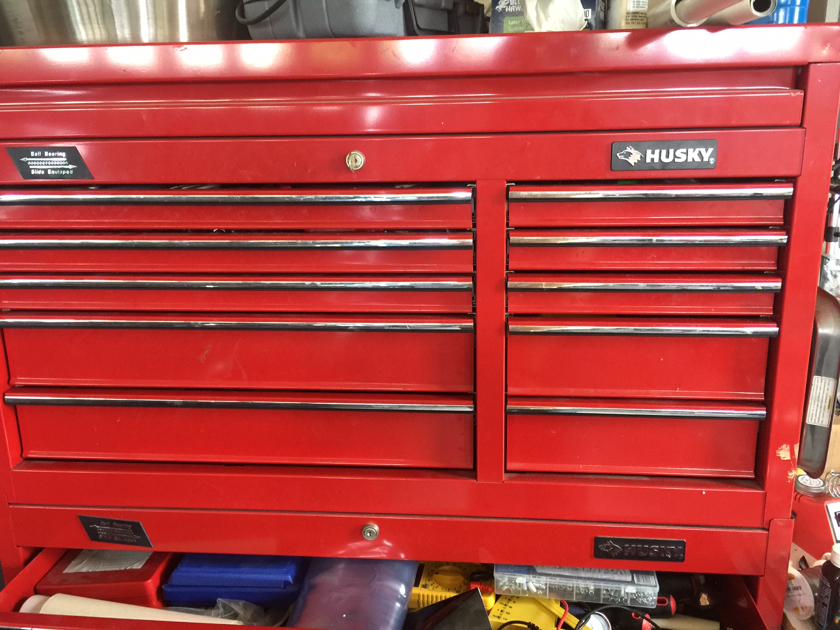 Husky Tool Box Detent