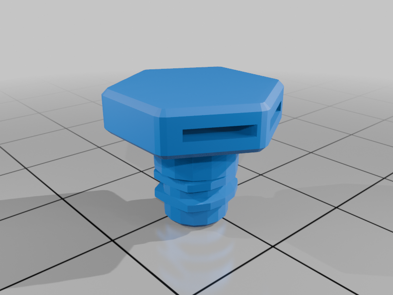 Beyblade reinforced Face bolt