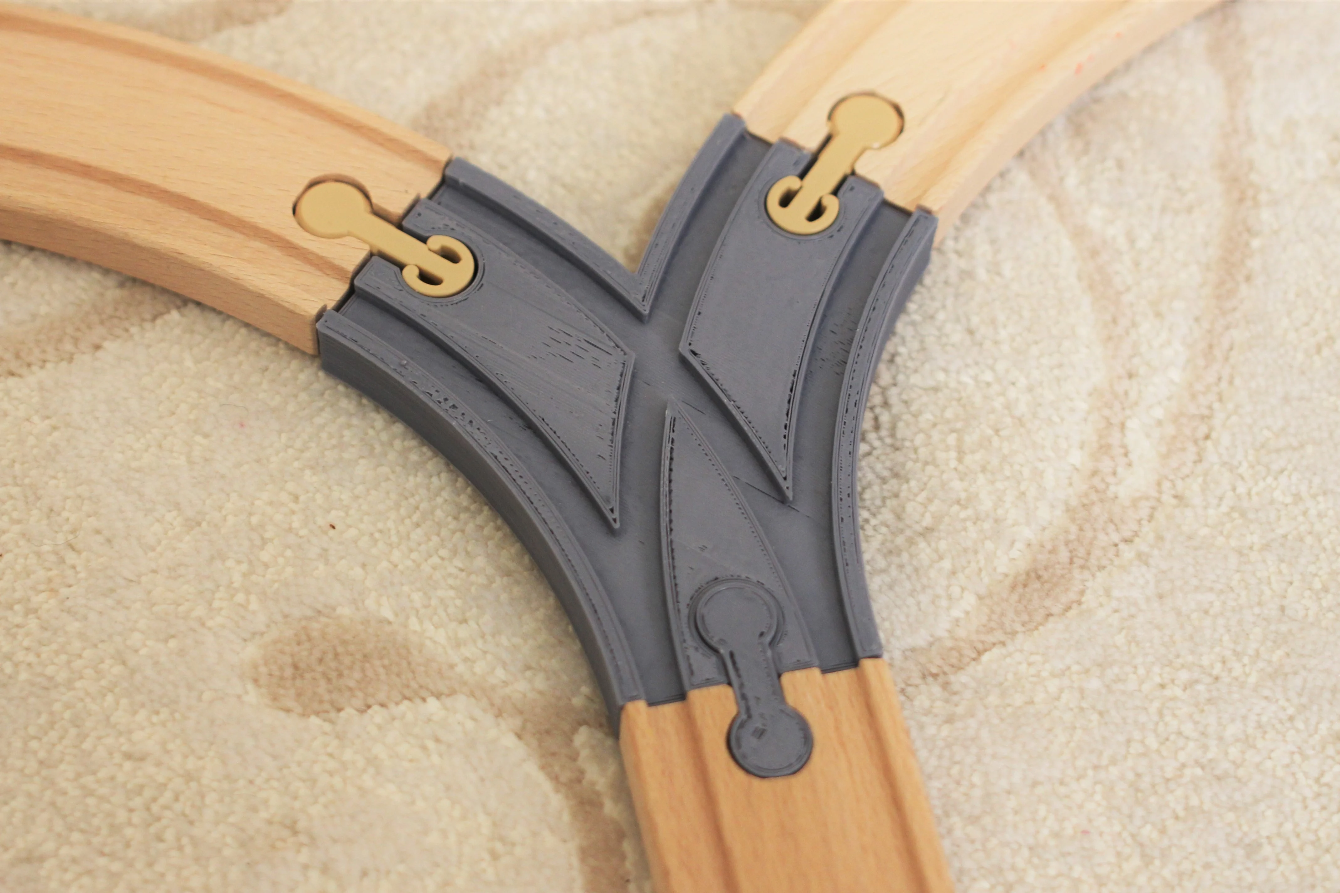 Brio 2 way divider 45°