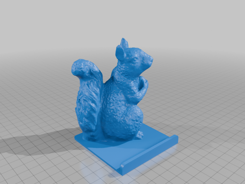 Squirrel phone stand