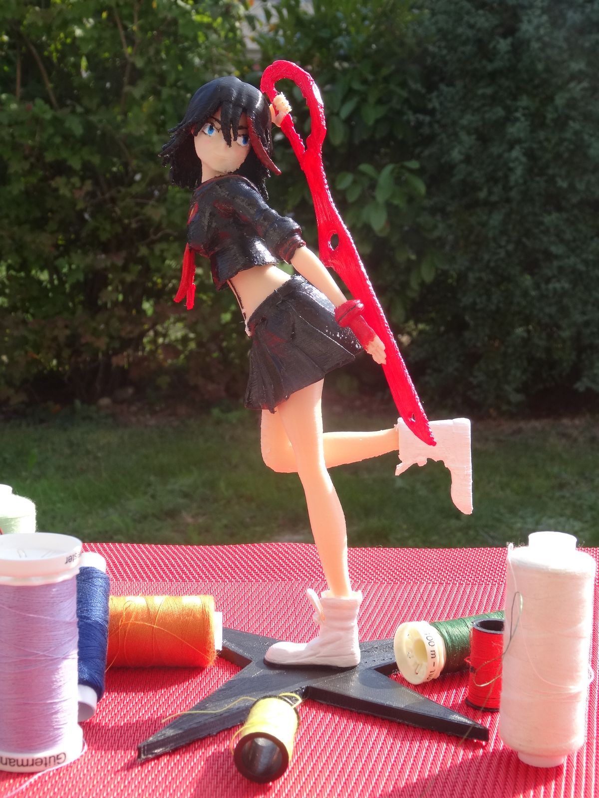 Ryuko Matoi - Kill la Kill (纏 流子, Matoi Ryūko) en mode normal