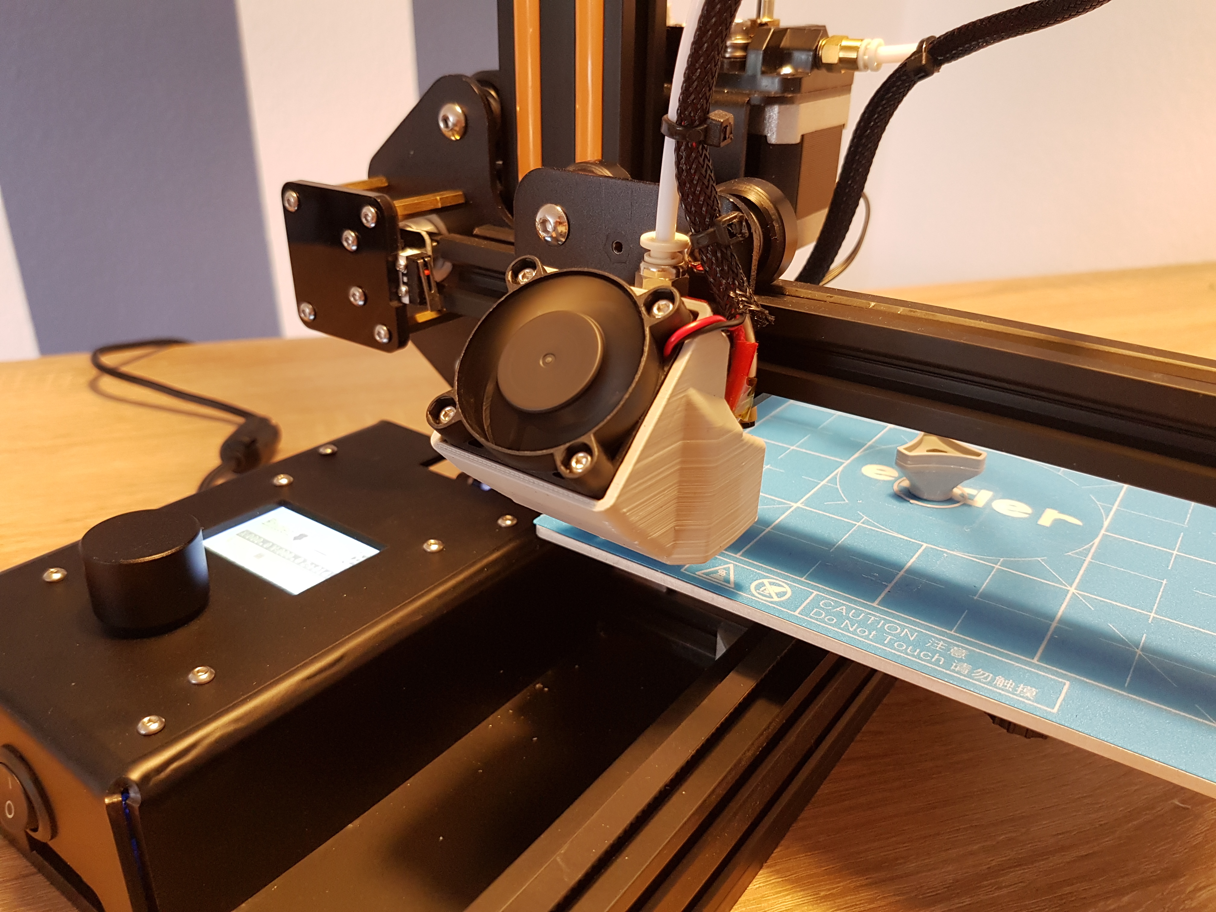 Ender 2 3D Cooling Fan Duct