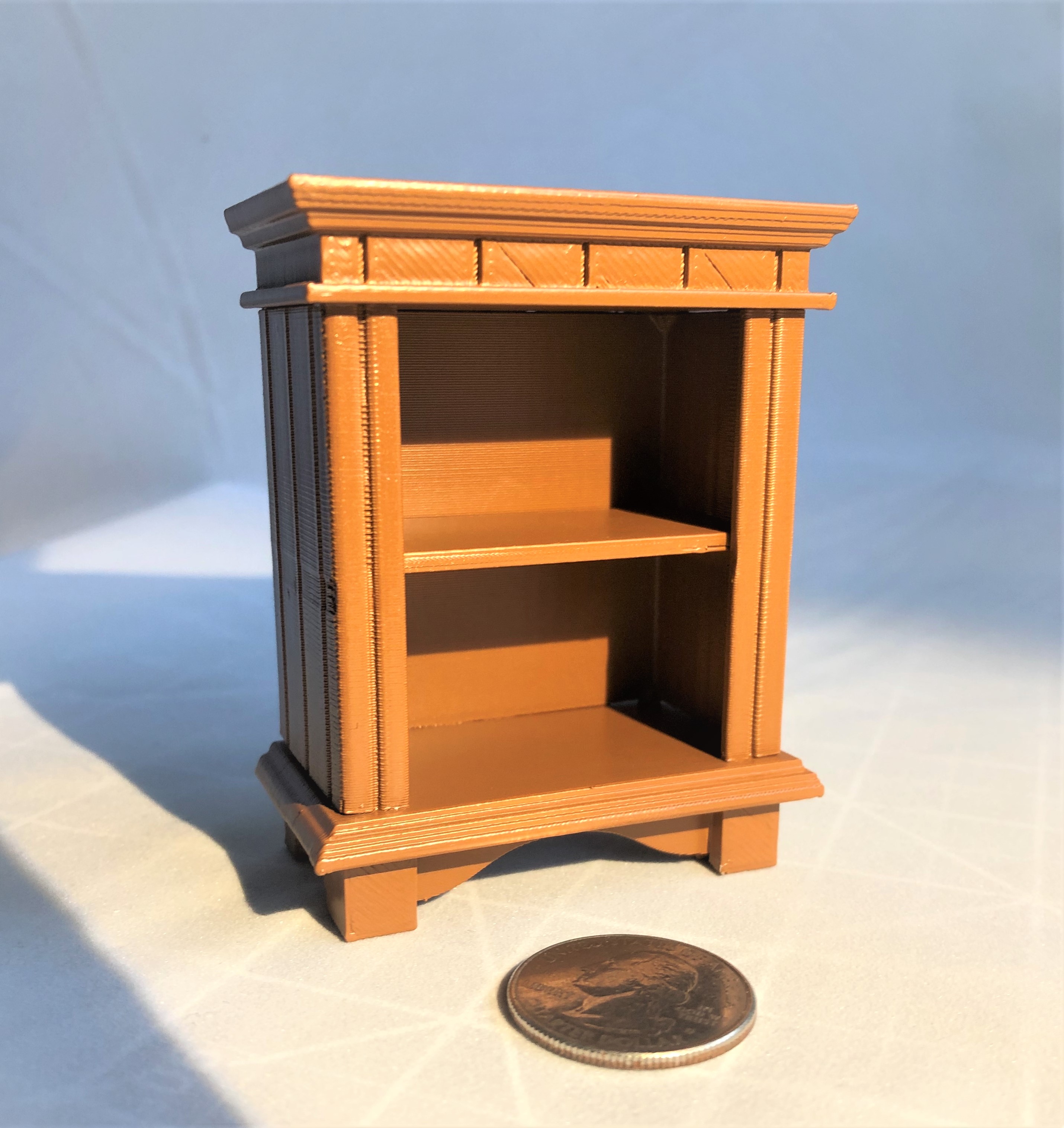Mini bookshelf (3" tall)