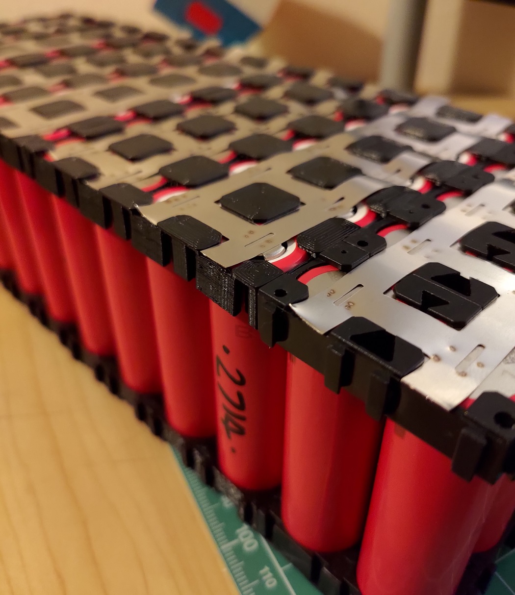 2.0 18650 Battery Holder Bracket Clip, 1x2 and 4x5