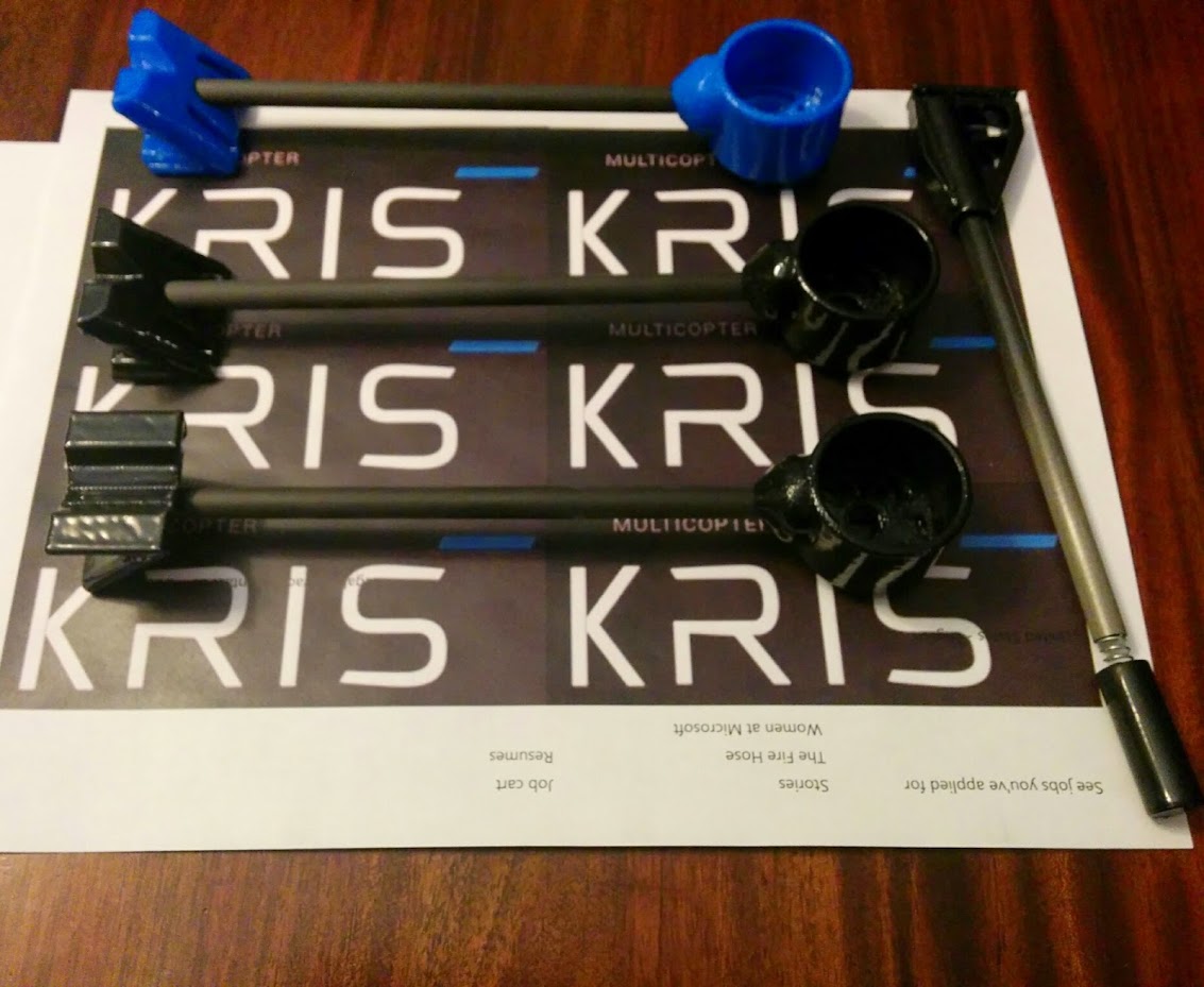 Iris+ 60% weight Reduction arms for 3drobotics v000