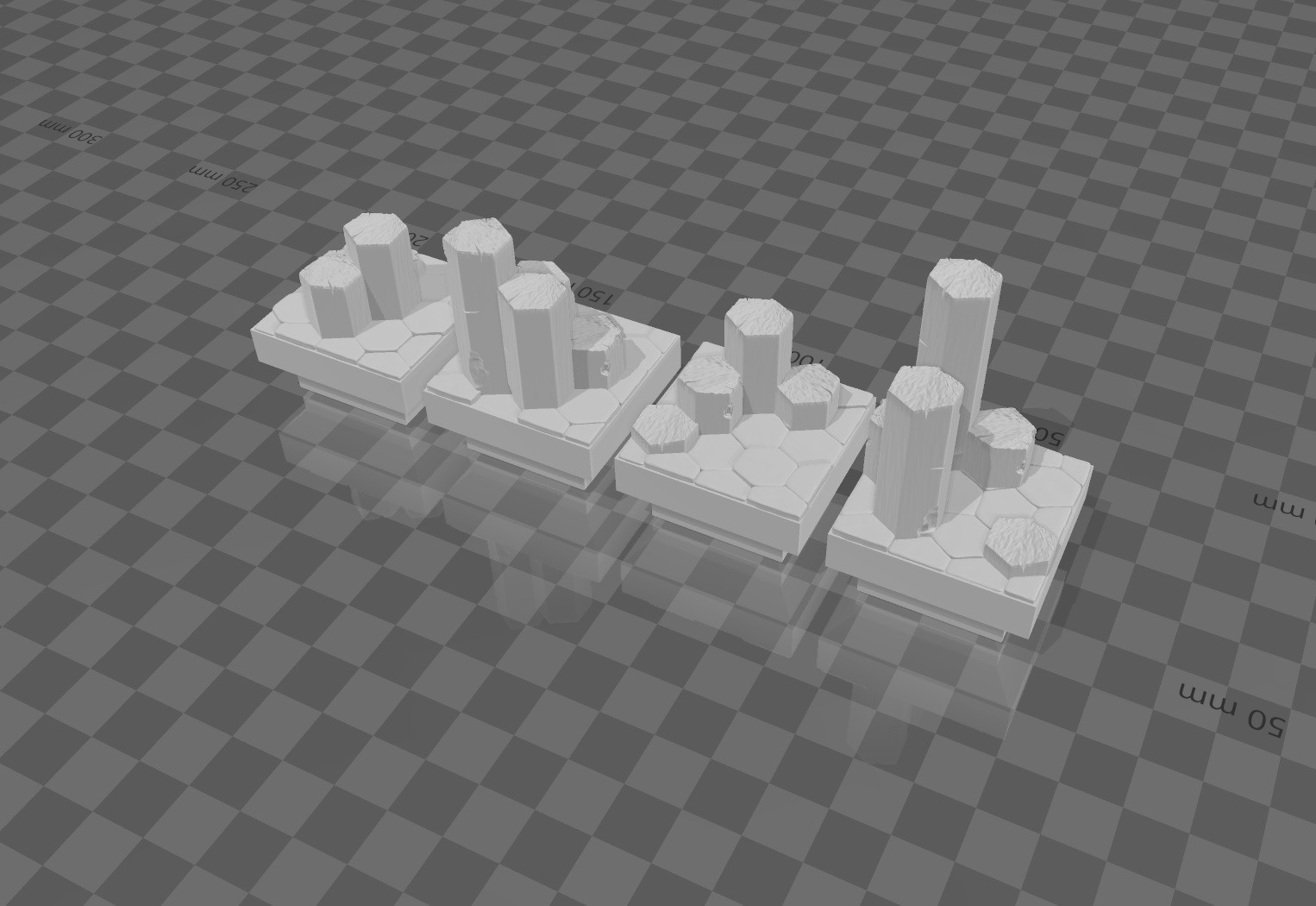 Basic basalt scatter blocks (Dungeon and Dragon Blocks compatible)