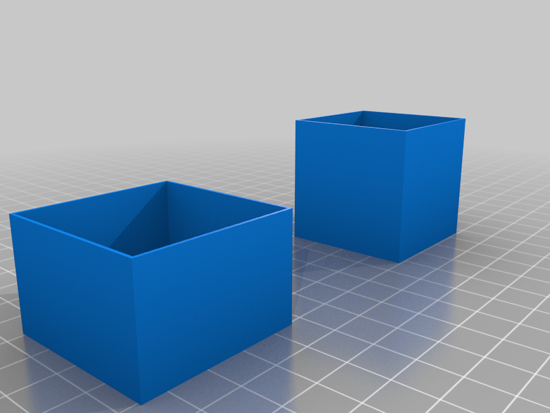 Caja de dos partes