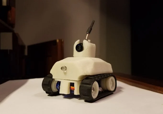 Tiny Servo Driven FPV RC Tank - Tiny Trak