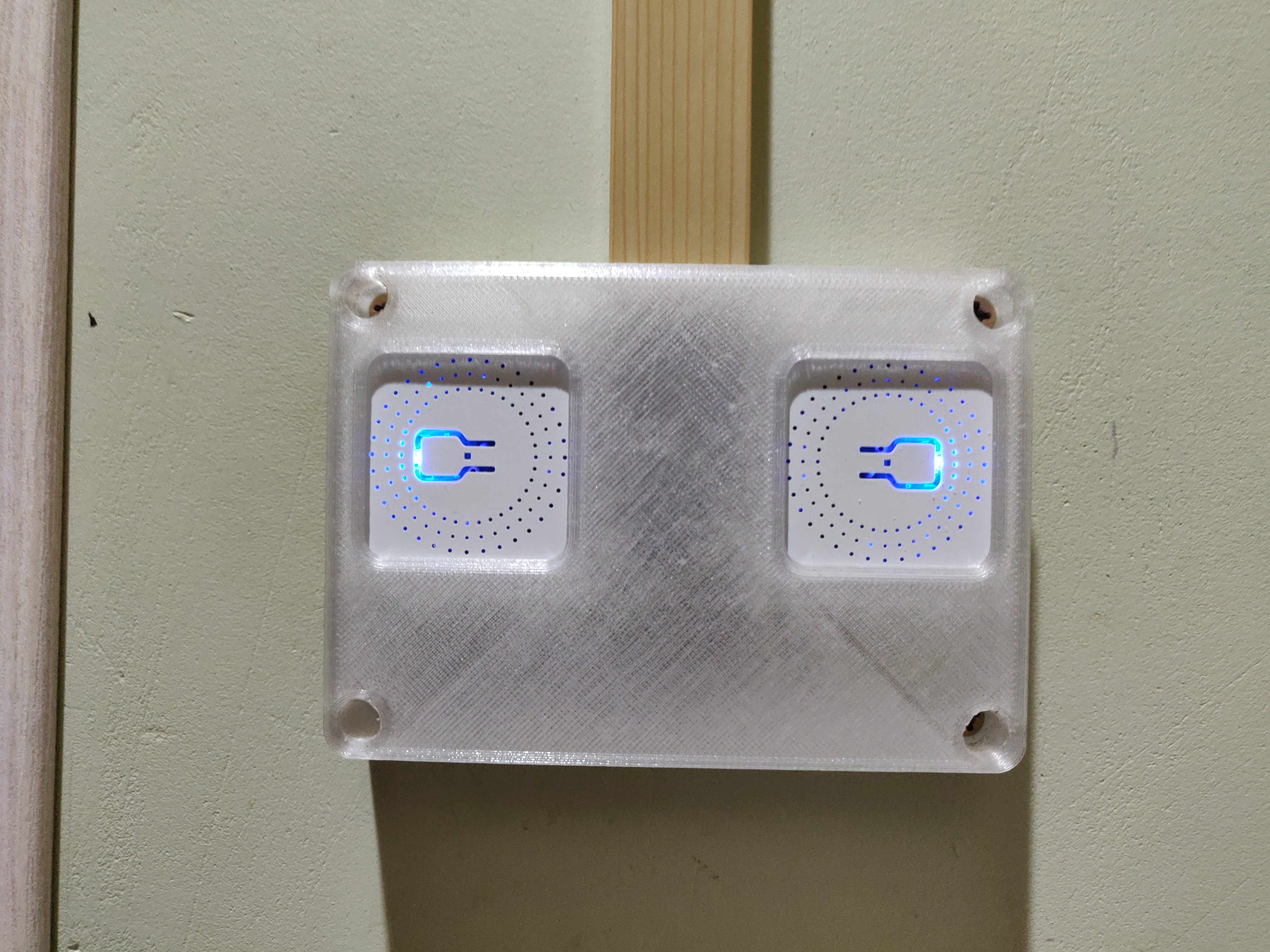Box for two Zigbee 3.0 relays "Mini Smart Switch" WHD02