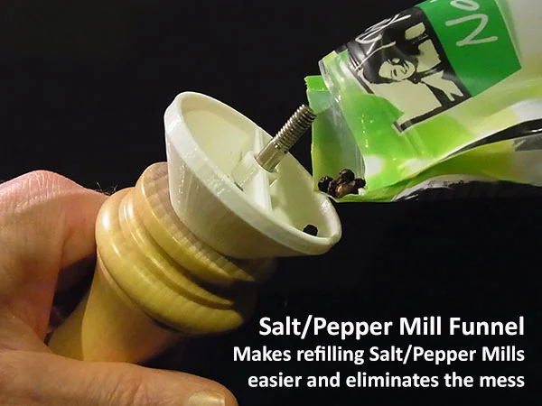 Salt & Pepper Mill Funnel