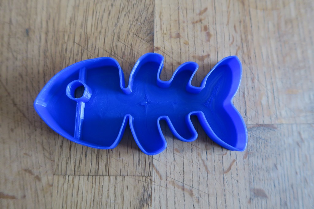 emporte pièces Poisson squelette