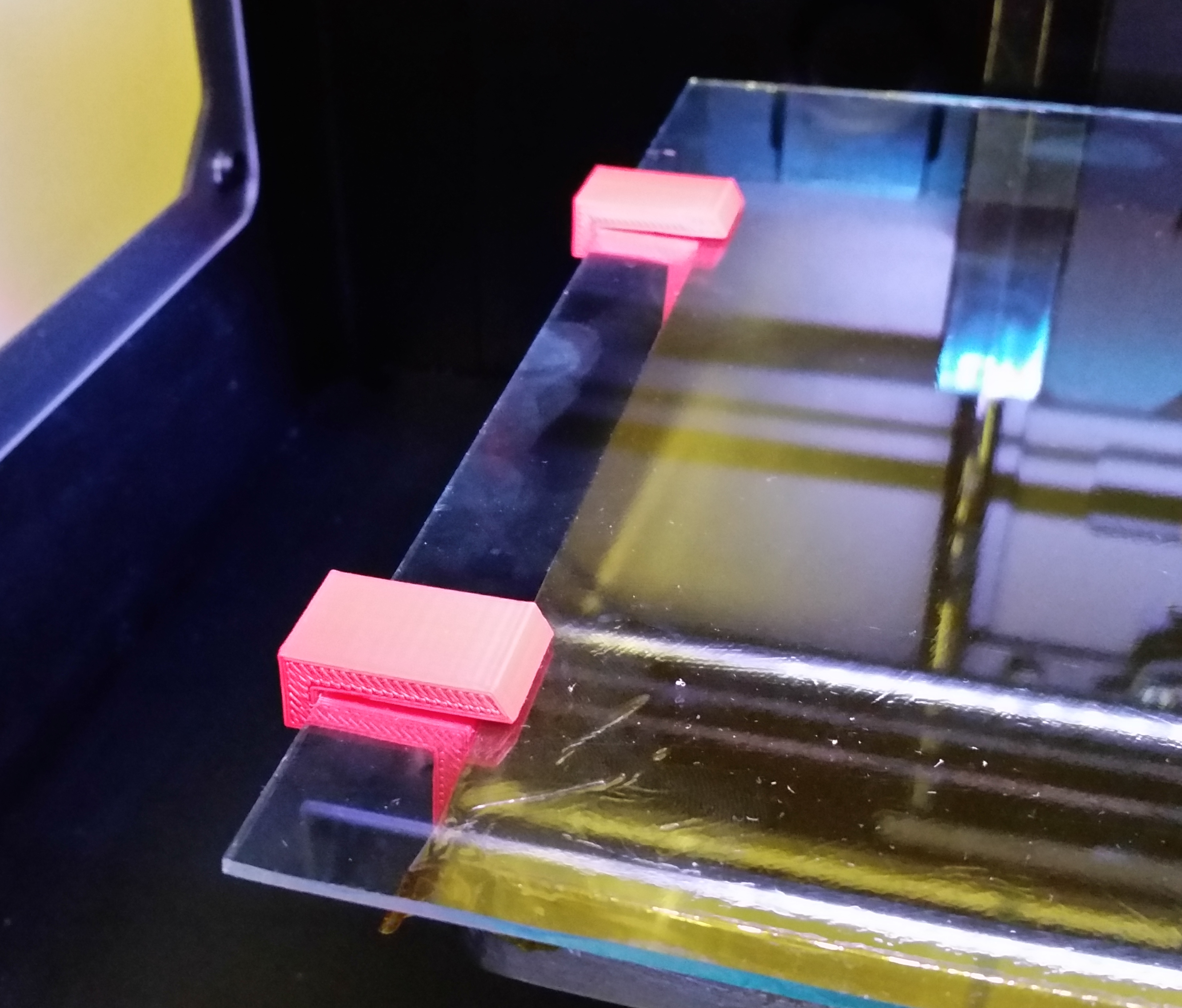 Replicator 2x 11"x8.5" Glass Plate Clips