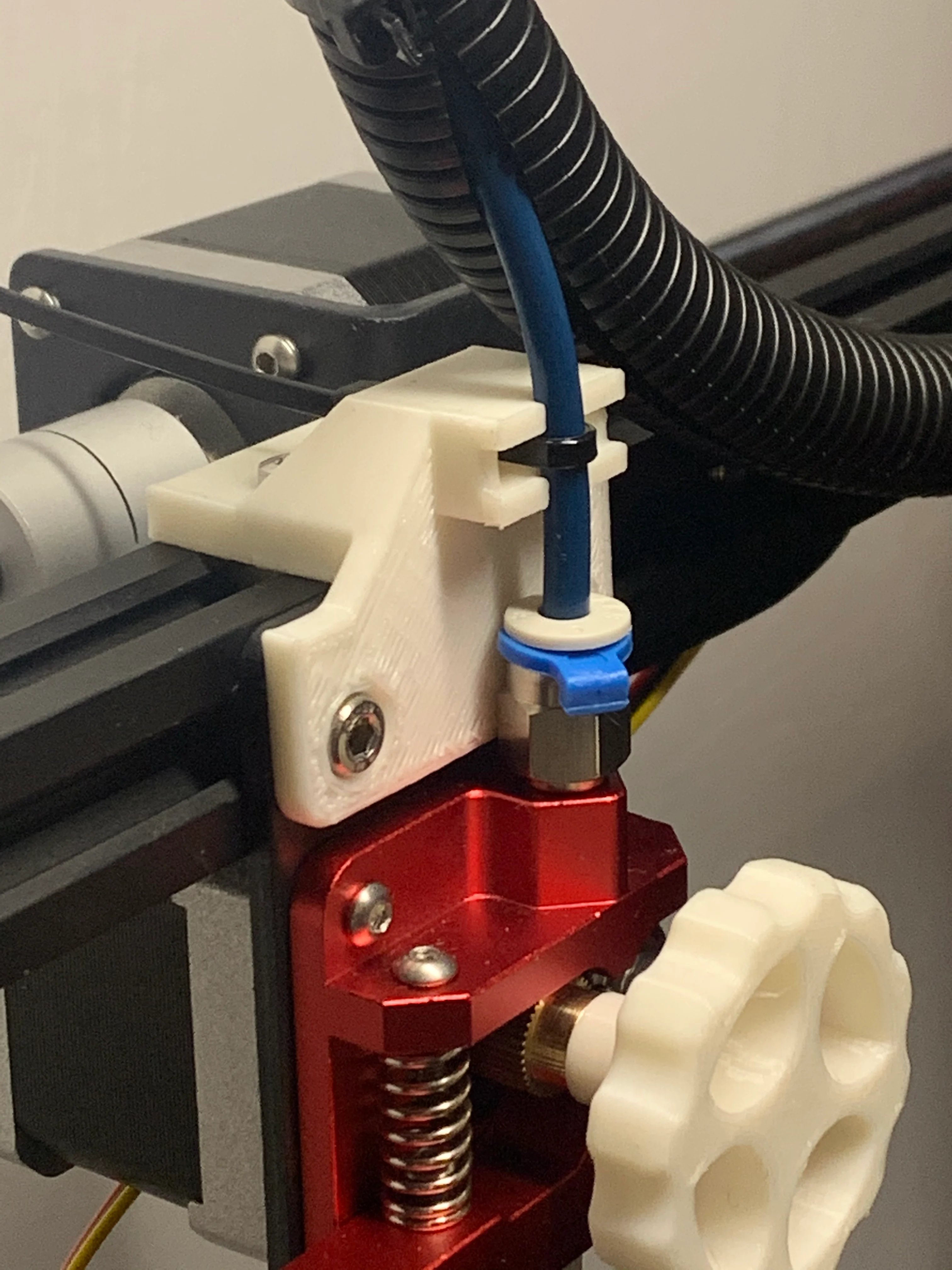 Ender 5 plus tube holder / mount PTFE