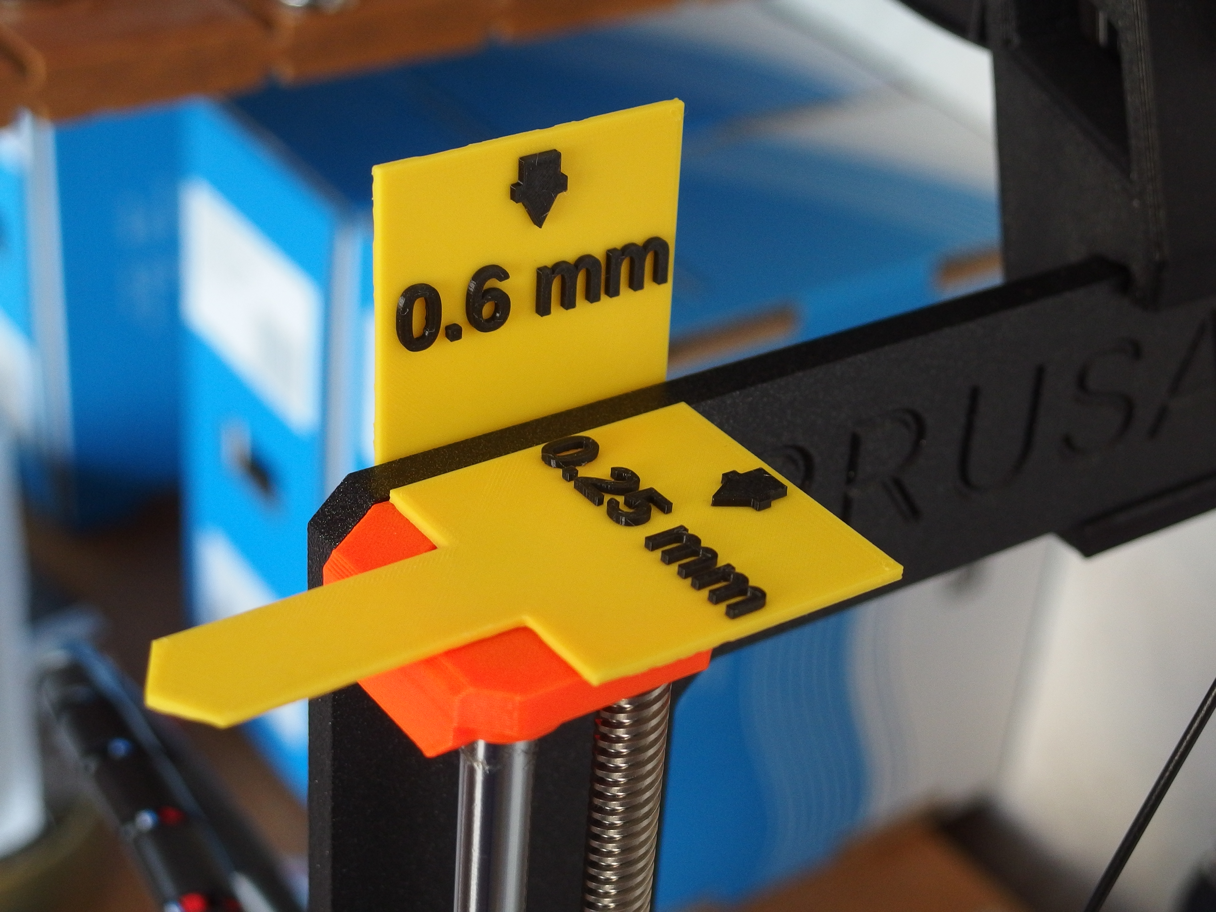 Print nozzle sign